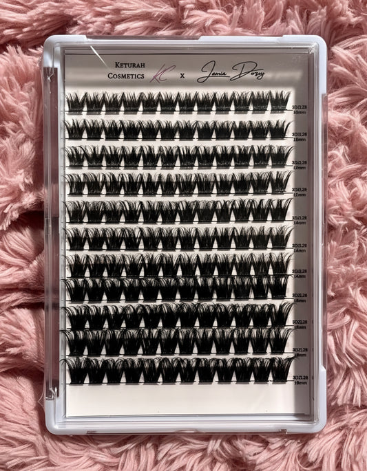 60D Angel Wing Lash Clusters